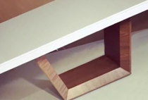 TIPO DA COLUNA DA MESA: Coluna U - Quadrada